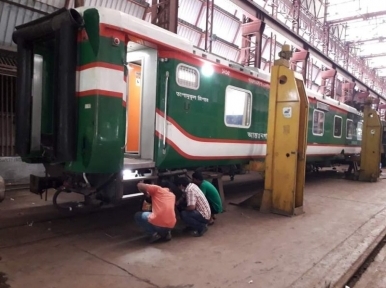 50 coaches being repaired at Syedpur Railway Factory