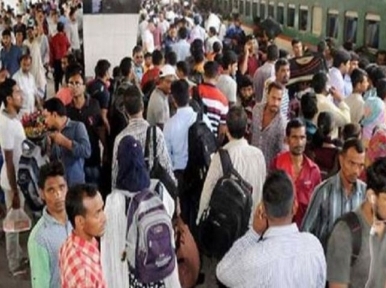 Eid: One crore SIM card users leave Dhaka in five days