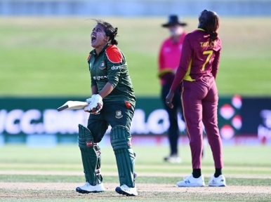 Spirited Bangladesh Women's team lose by four runs against West Indies