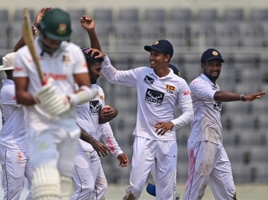Sri Lanka defeat Bangladesh by 10 wickets, win series 1-0