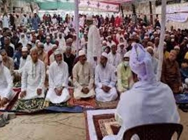 Eid prayers performed at Tentultala ground
