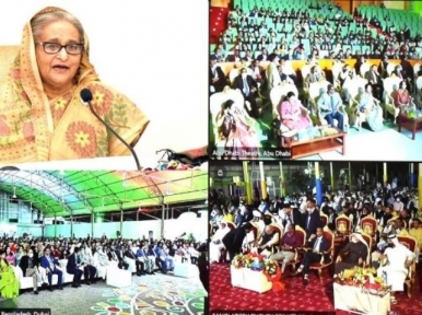 Development is taking place in the country as democratic trend continues: PM Hasina tells expats