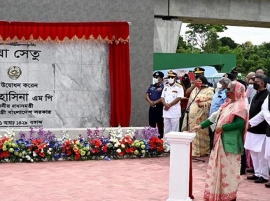 Come and see whether Padma Setu has been created perfectly: Sheikh Hasina tells Khaleda Zia