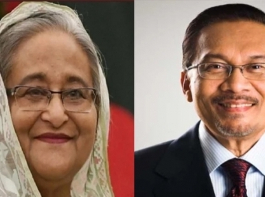 Prime Minister Sheikh Hasina congratulates new Malaysian counterpart Anwar Ibrahim