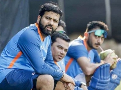 Three Indian cricketers including Rohit Sharma return to India