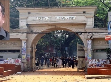 New Market clash: DB, RAB raid Dhaka College, detain one