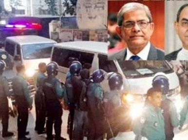 Naya Paltan clash: BNP leaders Fakhrul and Abbas sent to jail