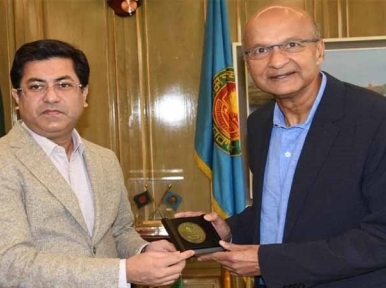 Mayor Taposh holds meeting with Intel Board Chairman