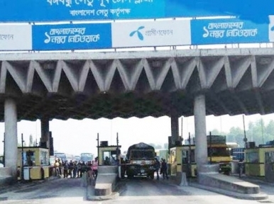 Tk 2.75 crore toll collected on Bangabandhu Bridge in 24 hours