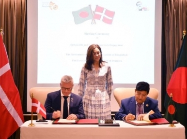 Framework document signed between Bangladesh and Denmark for sustainable relations