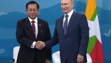 Myanmar courts Russia, but raises tensions with Bangladesh
