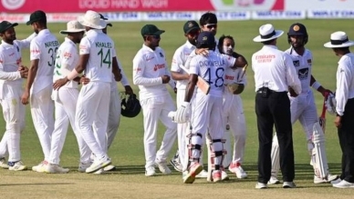 Bangladesh vs Sri Lanka: Visitors hold out for draw in 1st Test