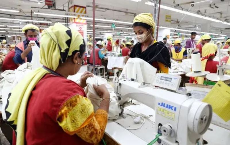 Garment exports to Europe increased by 23%