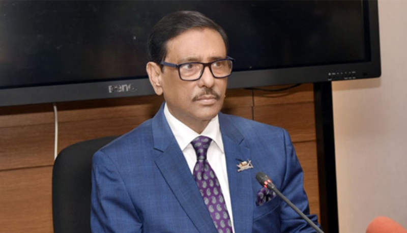 Obaidul Quader questions BNP's purpose to hold rally in Naya Paltan