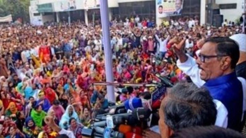 From Paltan to Golapbagh, BNP is half defeated: Obaidul Quader