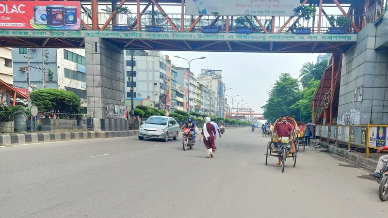 আশুরার ছুটিতে ঢাকার রাস্তায় স্বস্তি