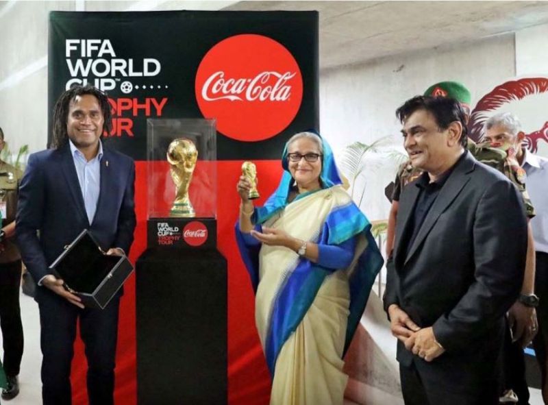 FIFA World Cup trophy's Bangladesh tour will inspire country's young generation: PM