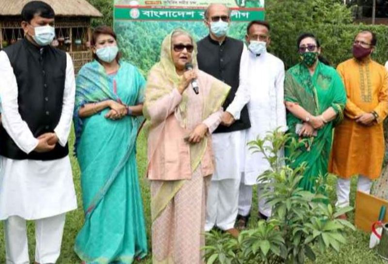 Everyone should plant at least one tree to protect the environment: Sheikh Hasina