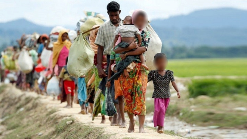 Rohingyas again entering Bangladesh from Myanmar