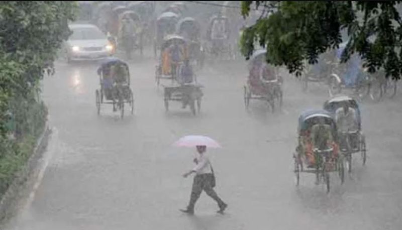 Rain brings relief in different places including Dhaka