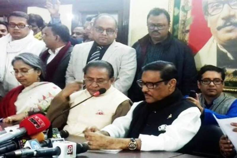 Obaidul Quader asks BNP to talk in a peaceful tone