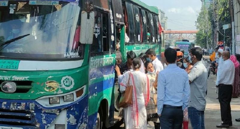 Bus fare reduced by 5 paise per km