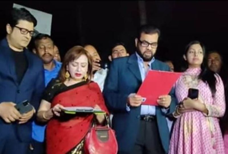 BFAA: Actress Anjana takes oath as executive member BFAA: Actress Anjana takes oath as executive member