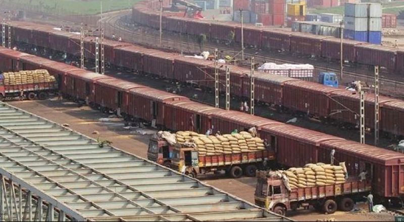 12 Bangladesh-bound trains carrying wheat stuck in India