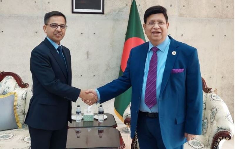 Newly appointed Indian High Commissioner meets with Foreign Minister