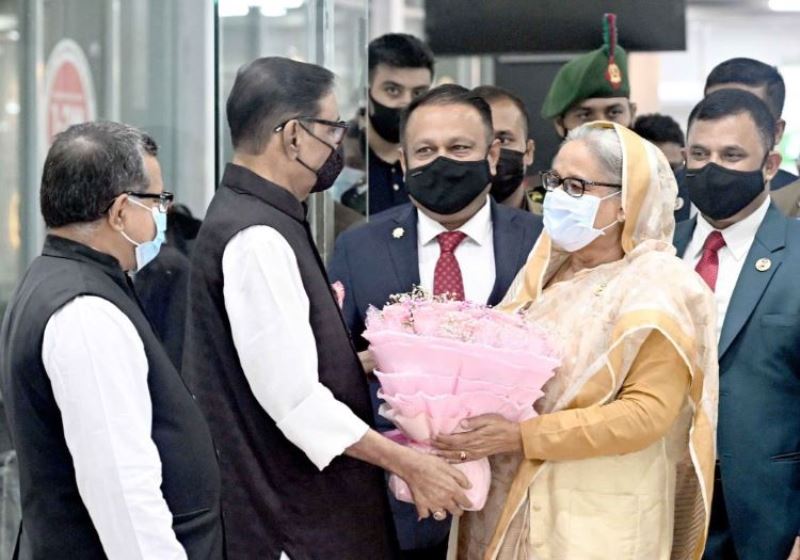 PM returns home after 4-day India visit