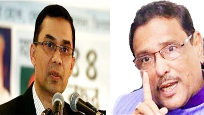 Being a foreign national how Tarique Rahman becomes BNP's acting chairman: Obaidul Quader
