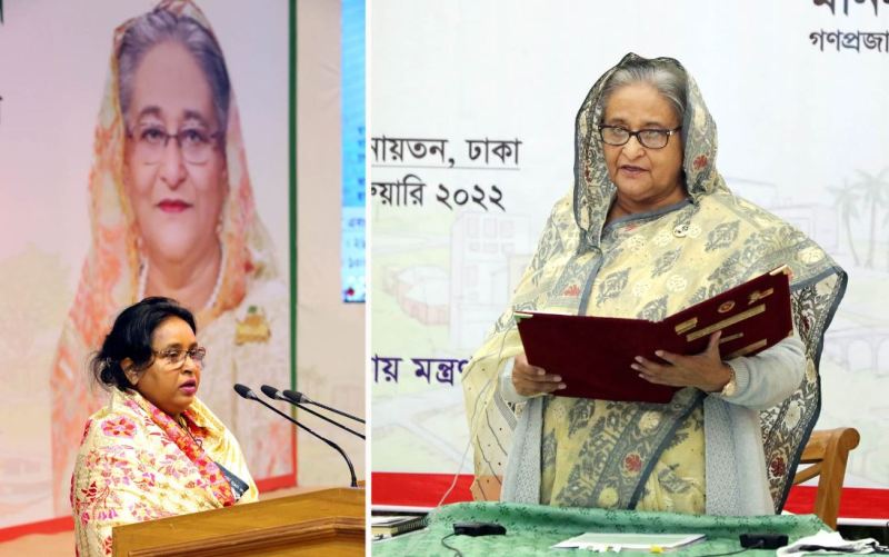 Narayanganj CC Mayor Selina Hayat Ivy takes oath