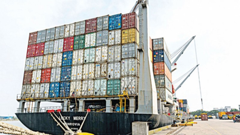 Upward trend of import expenditure going downwards Upward trend of import expenditure going downwards