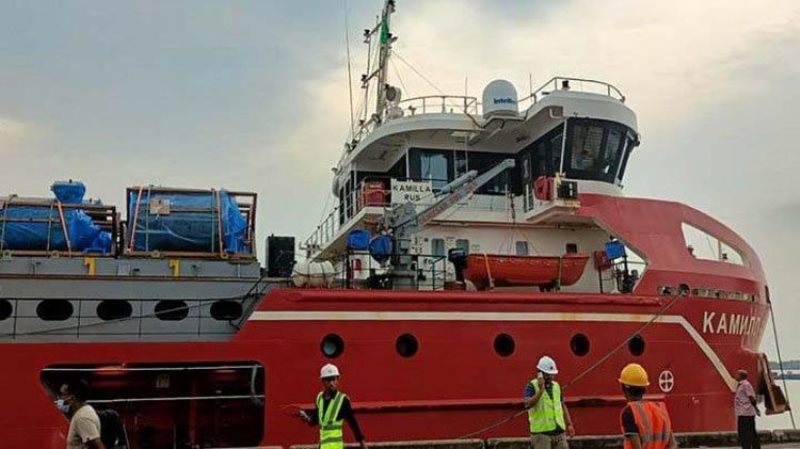 Russian ship in Mongla for the first time since Russia-Ukraine war began