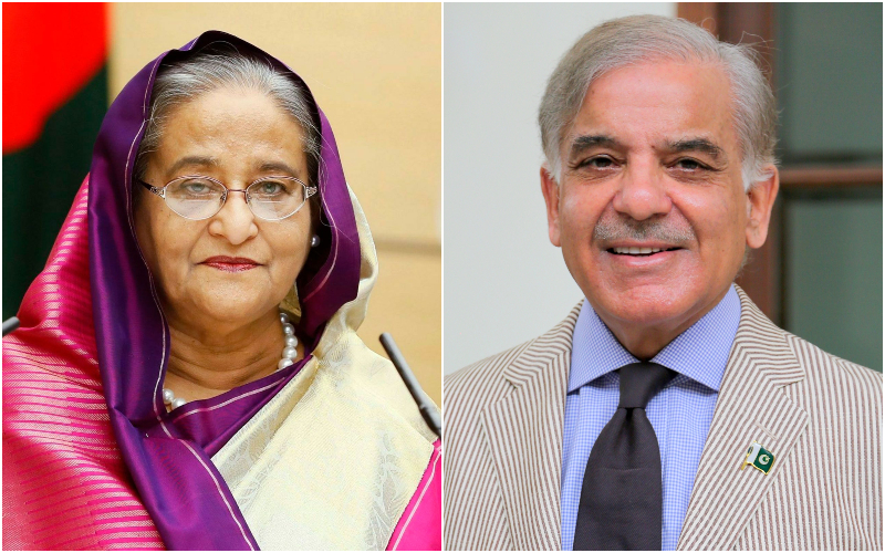 Shehbaz Sharif invites Prime Minister Sheikh Hasina to visit Pakistan