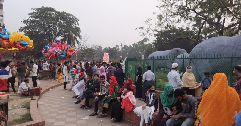 হাতিরঝিলে বিজয় দিবসের মিলন মেলা