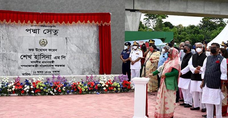 Come and see whether Padma Setu has been created perfectly: Sheikh Hasina tells Khaleda Zia