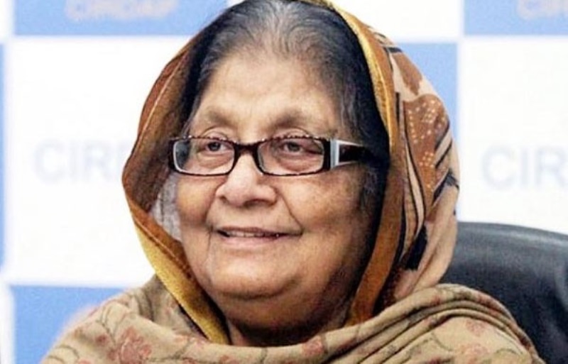 Jatiya Sangsad Deputy Leader Syeda Sajeda Chowdhury passes away