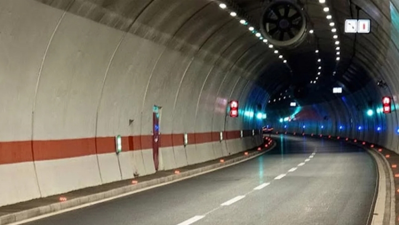 Traffic in Bangabandhu Tunnel in January