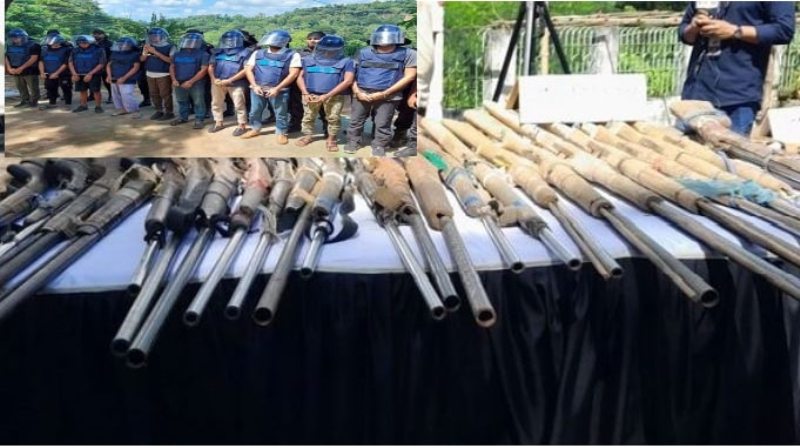 Seven arrested militants, three KNF members in jail Seven arrested militants, three KNF members in jail