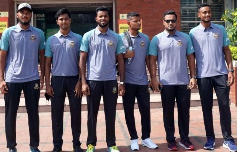 Bangladesh Cricket Team leaves for Dubai to play two-match series