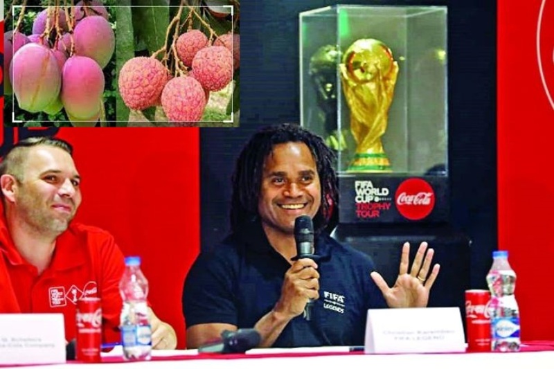 World Cup-winning football star falls in love with Bangladesh's mango-litchi-jackfruit