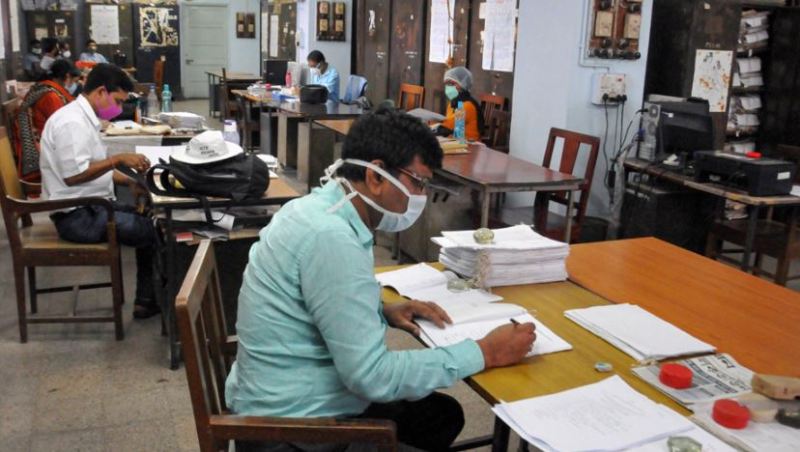 Offices to run with half manpower from today till Feb 6
