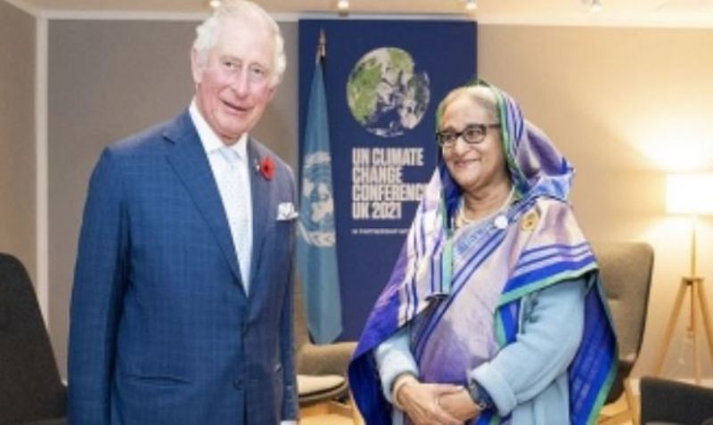 PM Hasina meets King Charles III