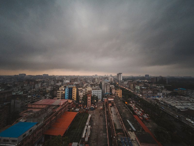 Rain improves Dhaka's air quality