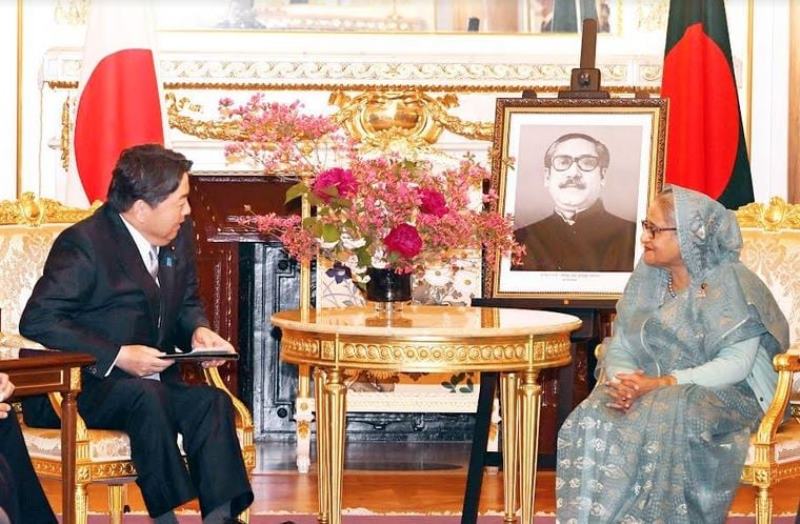 Sheikh Hasina praises Japan's continued support for Bangladesh's development