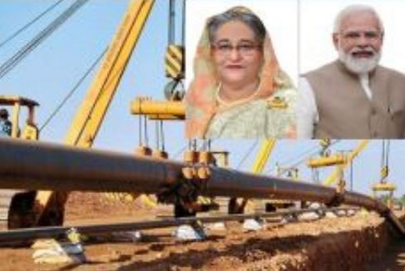 Hasina-Modi to inaugurate cross-border oil pipeline on March 18