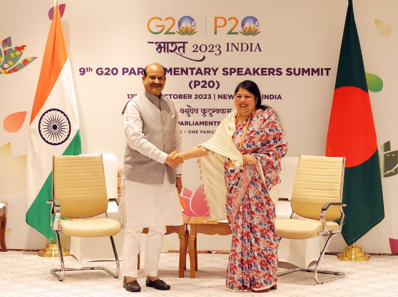 JS Speaker Shirin Sharmin Chowdhury holds courtesy meeting with Indian Lok Sabha Speaker JS Speaker Shirin Sharmin Chowdhury holds courtesy meeting with Indian Lok Sabha Speaker