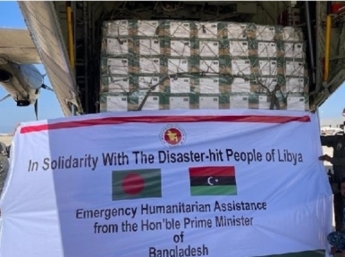 Bangladesh's relief reaches flood-hit Libya