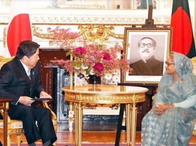 Sheikh Hasina praises Japan's continued support for Bangladesh's development